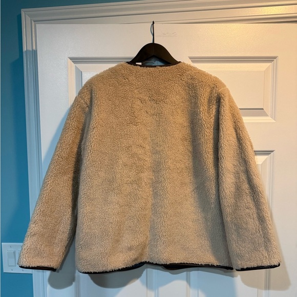 Madewell Reversible Denim & Sherpa Jacket NWT size Small - Picture 9 of 13